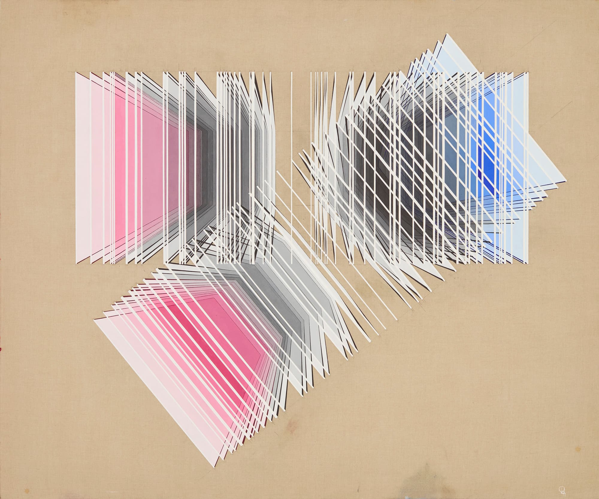 Genetic Portrait III, 2023, Oil on linen, 150×180cm, Photographed by Lenka Rayn H