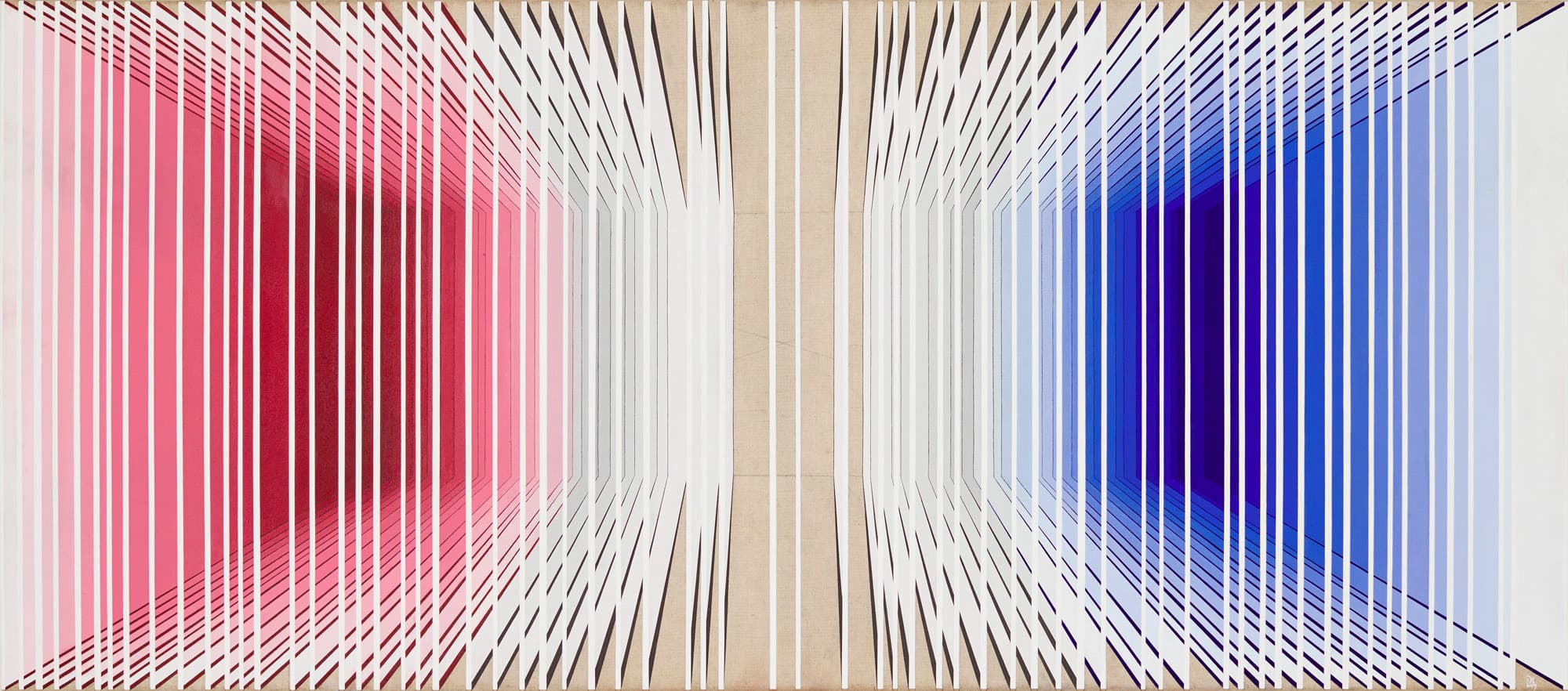 Genetic Portrait V, 2024, Oil on linen, 70×140cm, Photographed by Lenka Rayn H