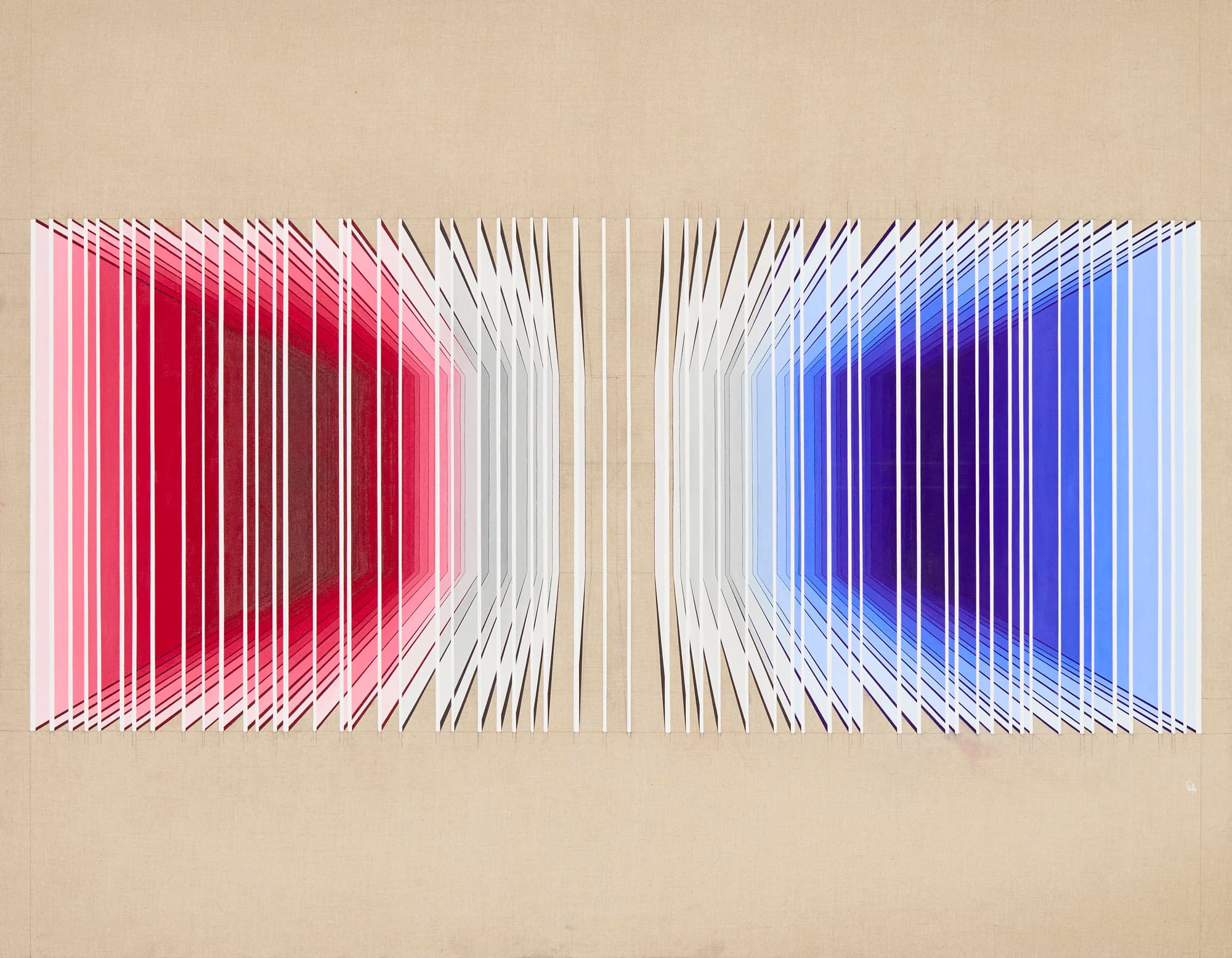 Genetic Portrait VII, 2024, Oil on linen, 140×180cm, Photographed by Lenka Rayn H