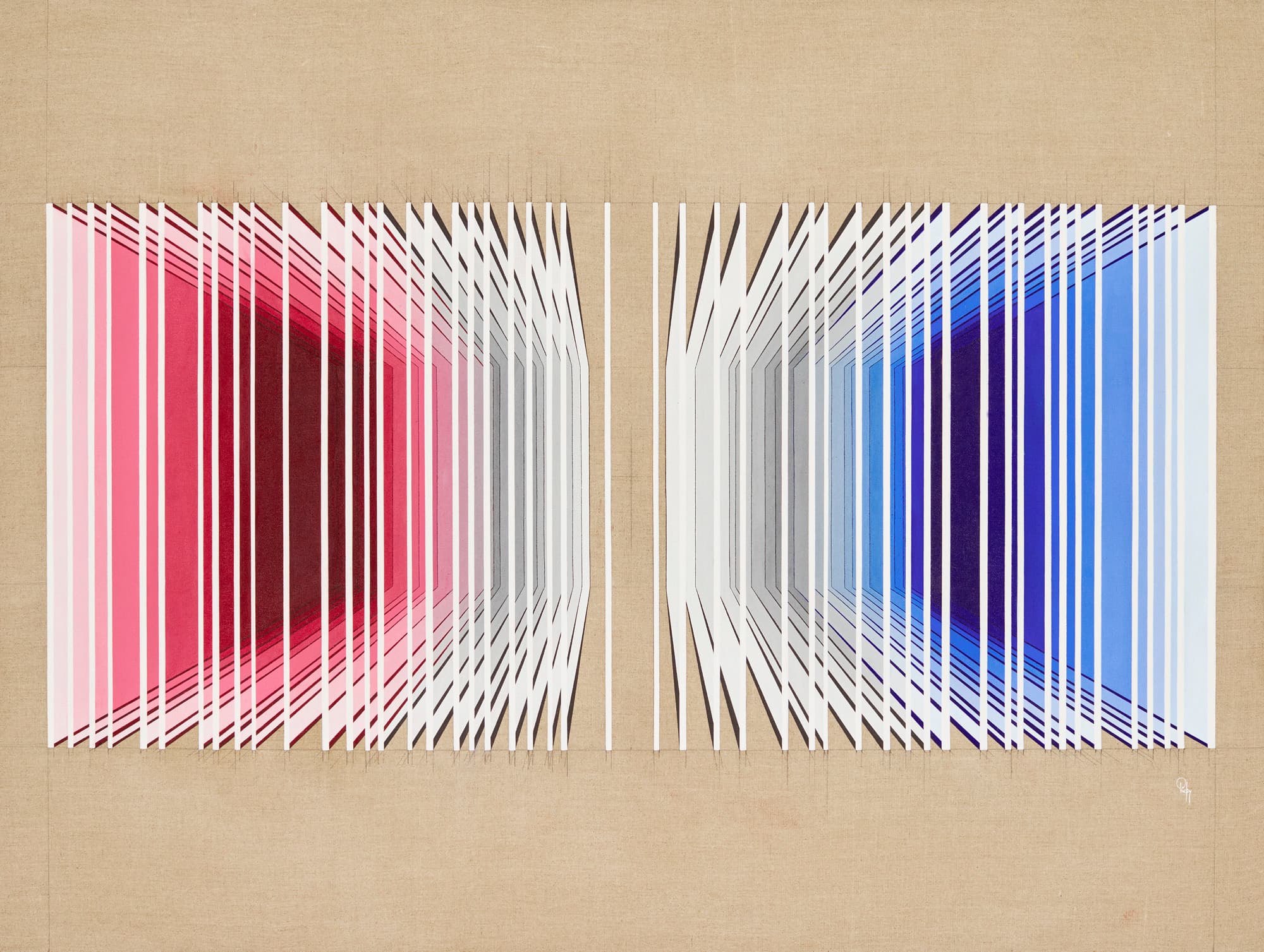 Genetic Portrait VIII, 2025, Oil on linen, 90×120cm, Photographed by Lenka Rayn H