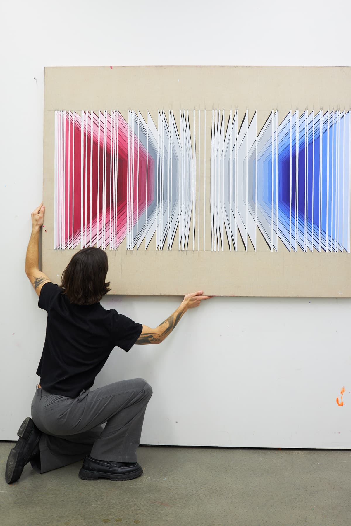 Ricky Alikhani, Studio Portrait, 2025 Photographed by Circe Hamilton